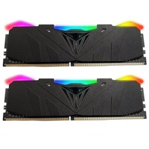 Модуль пам'яті для комп'ютера DDR4 16GB (2x8GB) 3200 MHz Viper RGB Black Patriot (PVR416G320C6K) в Кривому Розі