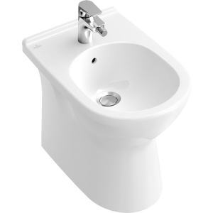 Біде підлогове Villeroy & Boch O.Novo 57х36 см (альпійський білий) (54610001)