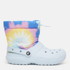 Гумові чоботи Crocs Classic Lined Neo Puff Tie Dye Boot 207328-4JQ 41 (M8W10) 25.5 см Mineral Blue (191448822757)