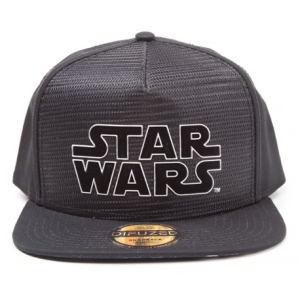 хорошая модель Кепка Difuzed Star Wars - Metal Logo Snapback