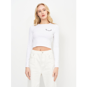 Топ Bershka 7603/545/250 L Белый (SZ07603545250041) лучшая модель в Кривом Роге