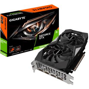 Відеокарта Gigabyte GeForce GTX 1660 SUPER OC 6G (GV-N166SOC-6GD) ТОП в Кривому Розі