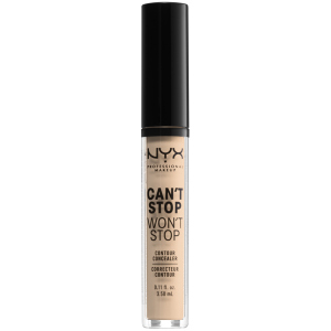 Консилер для обличчя NYX Professional Makeup Can't Stop Won`t Stop Concealer 06 Vanila 3.5 мл (800897168582) краща модель в Кривому Розі