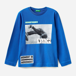 Футболка с длинными рукавами United Colors of Benetton 3096C14Z4.G-094 130 см M (8033379997437) в Кривом Роге