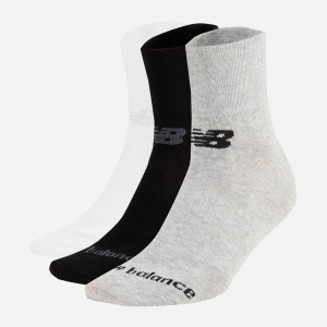 Шкарпетки New Balance Prf Cotton Flat Knit Ankle Socks 3 Pair LAS95233WM 35-38 3 пари Різнокольорові (192983723103) краща модель в Кривому Розі