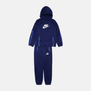 Спортивный костюм детский Nike U NSW Tracksuit Poly Pack Hook DD8552-492 134-140 см S Синий (0195238050764)