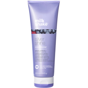 Спеціальний кондиціонер Milk_shake silver shine conditioner для освітленого або сивого волосся 250 мл (8032274076544) краща модель в Кривому Розі