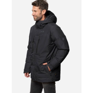 Пуховик Jack Wolfskin North Ice Parka M 1111681-6000 XL Чорний (4060477270234) ТОП в Кривому Розі