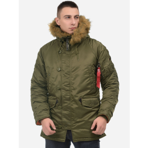 купить Парка Alpha Industries Slim Fit N-3B Parka M Vintage Olive