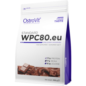 Протеин OstroVit Standard WPC80.eu 900 г Шоколад (5902232610550) в Кривом Роге