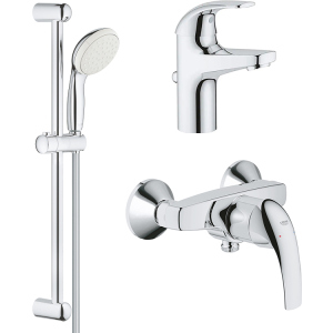 Набір змішувачів GROHE Start Curve 23805111 (23805000+23767000+27853001) краща модель в Кривому Розі