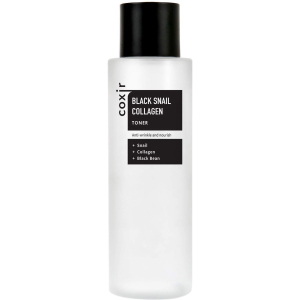 Тонер-эссенция для лица Coxir Black Snail Collagen Toner 150 мл (8809080826171) в Кривом Роге