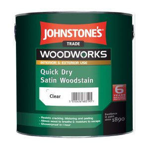 Антисептик, що швидко висихає, Johnstone's Quick Dry Satin Woodstain 0,75 л в Кривому Розі