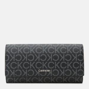 Гаманець жіночий Calvin Klein Jeans Ck Must Trifold Lg Mono K60K608760-0GJ Black Mono (8719855203437) в Кривому Розі