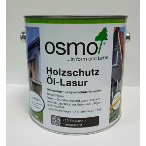 купить Защитное масло – лазурь OSMO HOLZSCHUTZ ÖL-LASUR 712 (венге) 2.5 л.