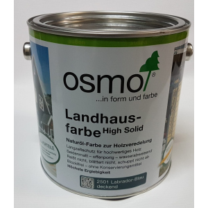 Непрозрачная краска для наружных работ OSMO LANDHAUSFARBE 2501 – (морская волна) 2.5 л. лучшая модель в Кривом Роге