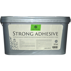 Клей для важких шпалер Kolorit Strong Adhesive 10 кг Білий (IG6546546867) ТОП в Кривому Розі