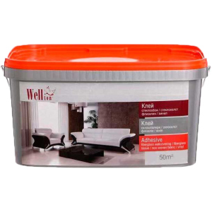 Клей Wellton для склошпалер 10 кг Білий (IG6546546887) в Кривому Розі