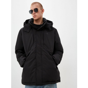 Куртка Calvin Klein Jeans Non Down Technical Parka J30J318680-BEH S Черная (8719854505822) лучшая модель в Кривом Роге