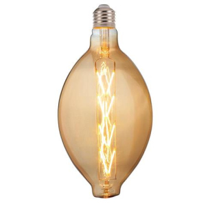 Лампа вінтажна світлодіодна філаментна (ретро) Horoz Electric Filament led Enigma-XL 8W E27 2200К краща модель в Кривому Розі