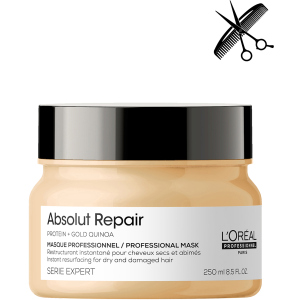 Професійна маска L'Oreal Professionnel Serie Expert Absolute Repair для інтенсивного відновлення пошкодженого волосся 250 мл (3474636971039) ТОП в Кривому Розі