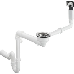 Сифон для мойки hansgrohe D16-10, хром 43927000 рейтинг