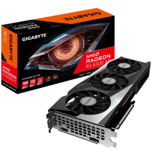 Відеокарта GIGABYTE Radeon RX 6500 XT 4Gb GAMING OC (GV-R65XTGAMING OC-4GD) в Кривом Роге