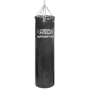 Мішок боксерський Sportko PVC 150 см з кільцем Чорний (SP-7018P05) в Кривому Розі