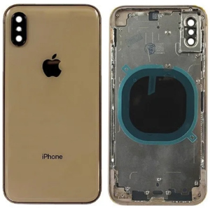 Кришка задня iPhone XS Max із рамкою Gold Copy ТОП в Кривому Розі