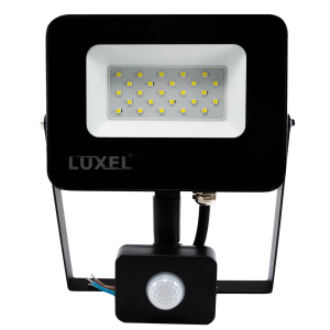 Прожектор LED 20W з датчиком руху Luxel (LPES-20C) ТОП в Кривому Розі