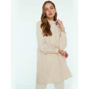 Туника Trendyol TCTSS22TN0013 38 Beige (8683045826013)