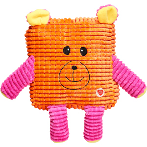 купить Игрушка для собак GimDog Cuddly Cubes Мордочки Оранжевая 30 см (2700000010419)