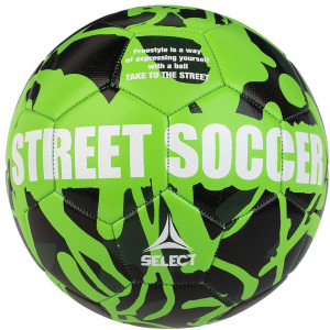 Мяч футбольный Select Street Soccer (103) №4.5 Green-Black (5703543232901) лучшая модель в Кривом Роге