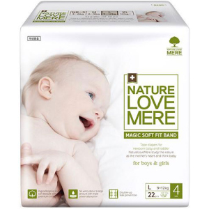 Підгузки NatureLoveMere Magic Soft Fit розмір L 22 шт (8809402093670) ТОП в Кривому Розі