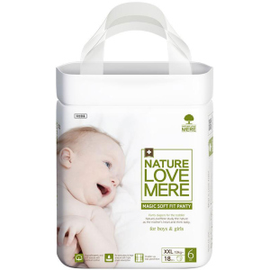 Підгузки-трусики NatureLoveMere Magic Soft Fit розмір XXL 18 шт (8809402093717) ТОП в Кривому Розі