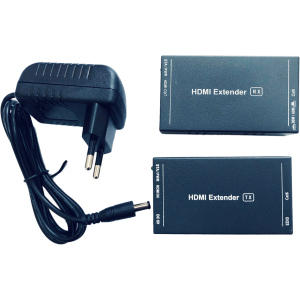 Подовжувач HDMI сигналу Atcom HDMI extender по кручений парі до 60 м (14371)