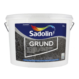 Грунт дисперсионный SADOLIN GRUND для впитывающих поверхностей белый (база ВW) 5л в Кривом Роге