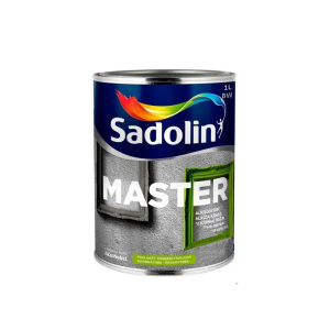 Эмаль алкидная SADOLIN MASTER 30 универсальная белая - база ВW 1л лучшая модель в Кривом Роге