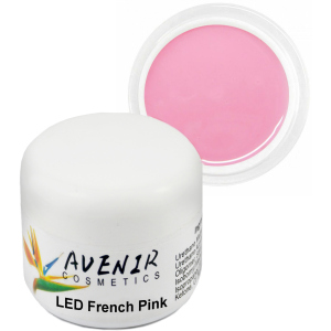 Гель для нарощування нігтів Avenir Cosmetics LED French pink 50 мл (5900308133088) в Кривому Розі