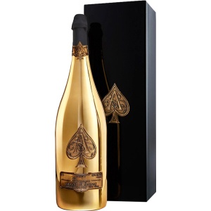 Шампанське Armand de Brignac Gold біле брют 1.5 л 12.5% ​​у подарунковій коробці (3380203434893) ТОП в Кривому Розі