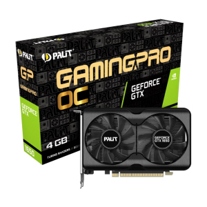 Відеокарта GF GTX 1650 4GB GDDR6 GamingPro OC Palit (NE61650S1BG1-1175A) ТОП в Кривому Розі