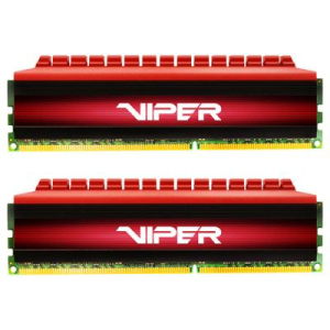 Модуль пам'яті DDR4 32GB (2x16GB) 3200 MHz Viper 4 Red Patriot (PV432G320C6K) ТОП в Кривому Розі