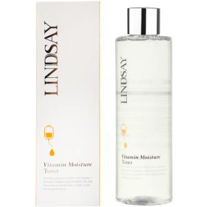 Увлажняющий тоник для снятия макияжа Lindsay Vitamin Moisture Toner 250 мл (8809371144533) ТОП в Кривом Роге