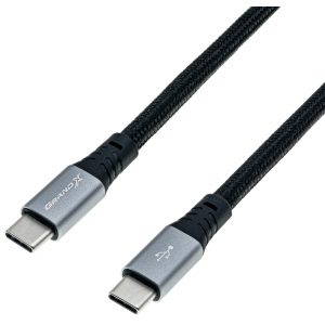 Кабель Grand-X USB Type-C 1 м Grey (TPC-02) надійний