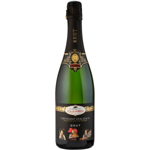 Игристое вино Hansi Cremat De Alsace Brut белое сухое 0.75 л 12.5% (3183520704249) надежный