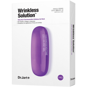 Термочутлива омолоджуюча маска для обличчя Dr.Jart+ Dermask Intra Jet Wrinkless Solution 28 г х 5 шт (8809642712669) краща модель в Кривому Розі