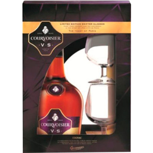 Коньяк Courvoisier VS 0.7 л 40% + 2 келихи (5010696004379) в Кривому Розі