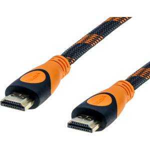 Кабель Grand-X HDMI to HDMI 4K 10 м Black-Orange (HDN10-4K) краща модель в Кривому Розі