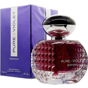 Парфумована вода для жінок Fragrance World Pure-Violet Woman аналог Paco Rabanne Ultraviolet 100 мл (6291106488197) краща модель в Кривому Розі