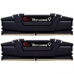 Модуль памяти для компьютера DDR4 64GB (2x32GB) 3200 MHz RipjawsV G.Skill (F4-3200C16D-64GVK) надежный